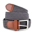 thumbnail image 1 of Stretch Braided Woven Belts without Holes, Elastic Casual Belts for Men and Women by Umo Lorenzo, 1 of 5
