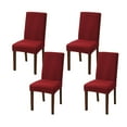 thumbnail image 1 of Stretch Chair Cover,Removable Washable Dining Chair Covers Polyester Jacquard Chair Slipcover Stretchable Chair Cover, 1 of 7