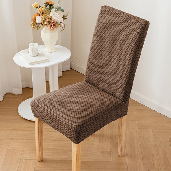 Stretch Chair Covers for Dining Room Kitchen Seat Protectors Washable Fabric Slipcovers for Wedding Banquet Decorations Full Coverage Elastic Design for Furniture Protection
