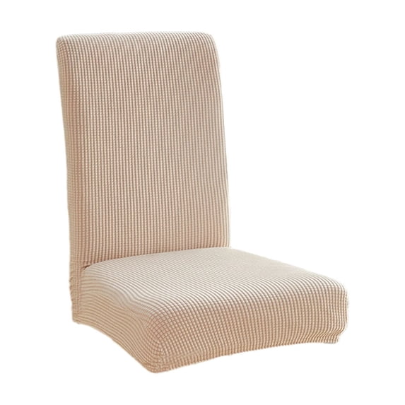 Stretch Chair Covers - Thick Knit, Washable Polyester Slipcovers for Dining, Office, and Restaurant Chairs, Durable and Easy to Install, Provides Complete Protection from Stains and Dust