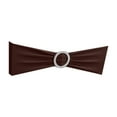 thumbnail image 1 of Stretch Chair Sashes and Bows for Wedding Decorations, Universal Elastic Spandex Chair Cover Bands with Rhinestone Buckle Bowknot, Banquet Party Ceremony Reception Chair Ties, 1 of 5