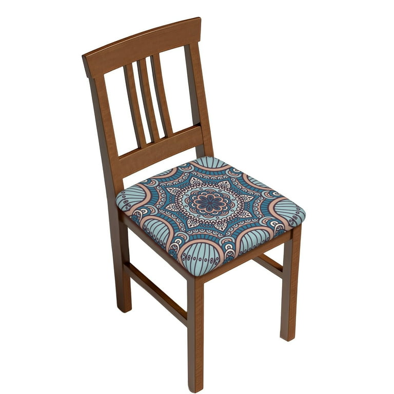 Stretch Chair Seat Covers Classical Ethnic Pattern Removable Washable Dining Chair Covers Anti Dust Dining Room Chair Covers Seat Walmart