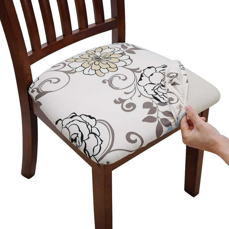 Dining room chair seat cushion covers hot sale