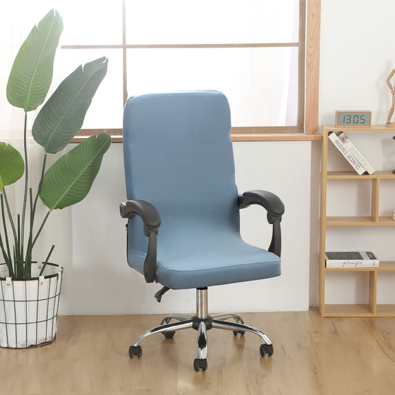 Stretch Chair Slipcover, Elastic Dining Chair Seat Cover, Washable Chair Protector for Home, Office, and Kitchen Use