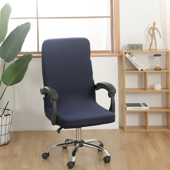 Stretch Chair Slipcover, Elastic Dining Chair Seat Cover, Washable Chair Protector for Home, Office, and Kitchen Use