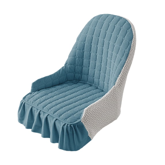 Stretch Chair Slipcovers for Dining Room & Kitchen – Full Cover Elastic Seat Protectors with Washable & Stain-Resistant Fabric, Warm & Elegant Decor for Home & Restaurant Settings