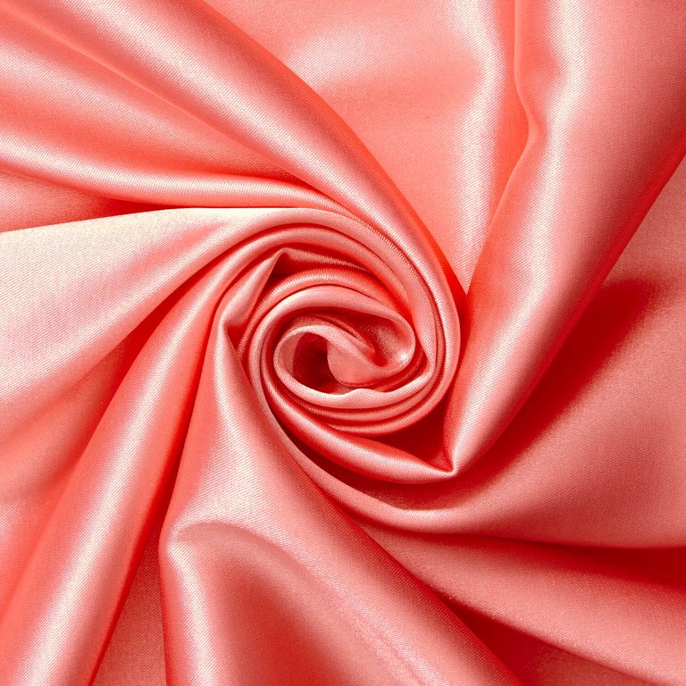 Polyester Lycra - Coral