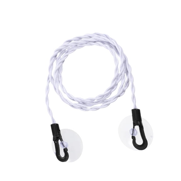 Stretch Clothes Hanger Rope Retractable Laundry Cord Compact Design for Road Trips Boating Backyard