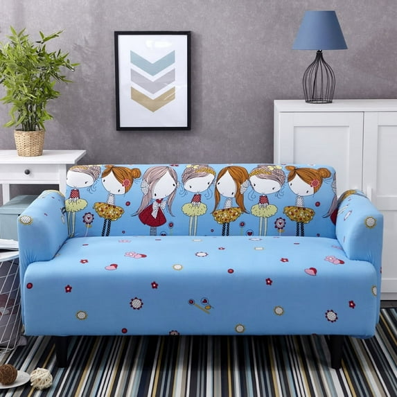 Stretch Corner Sofa Cover Slipcovers Elastic All-inclusive Couch Case for Different Shape Sofa Loveseat Chair L-Style Sofa Cover