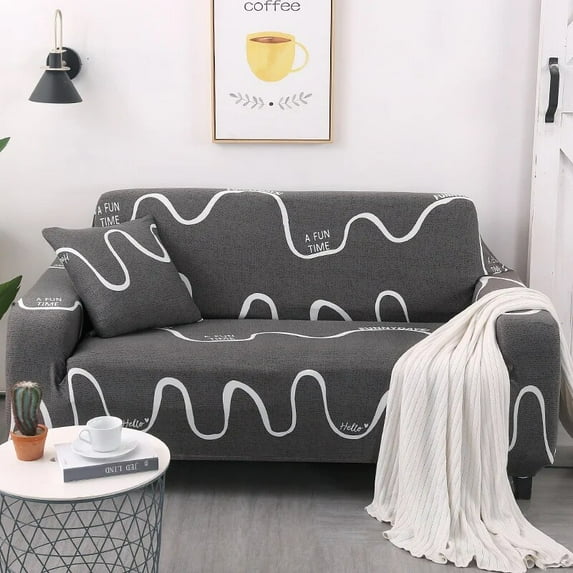 Stretch Corner Sofa Cover Slipcovers Elastic All-inclusive Couch Case for Different Shape Sofa Loveseat Chair L-Style Sofa Cover
