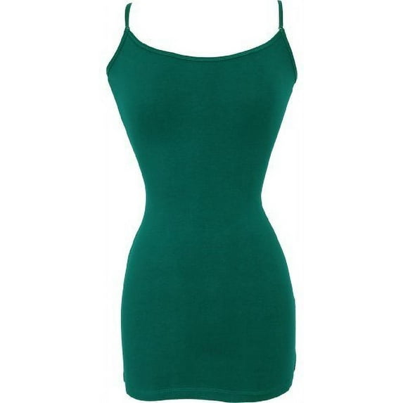 Stretch Cotton Camisole Tank Top