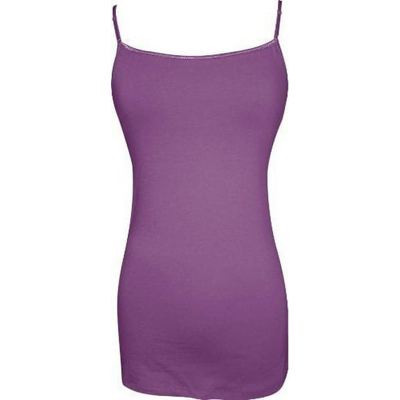 Stretch Cotton Camisole Tank Top