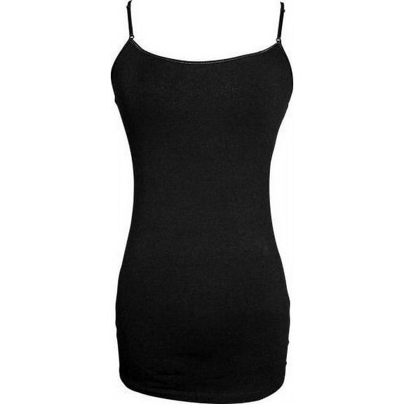 Stretch Cotton Camisole Tank Top