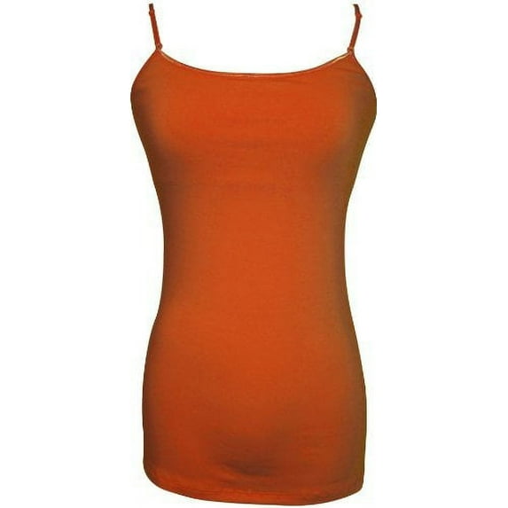 Stretch Cotton Camisole Tank Top