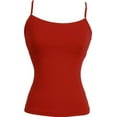 thumbnail image 1 of Stretch Cotton Camisole with Shelf Bra Junior Plus, 1 of 1