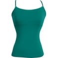 thumbnail image 1 of Stretch Cotton Camisole with Shelf Bra Junior Plus, 1 of 1