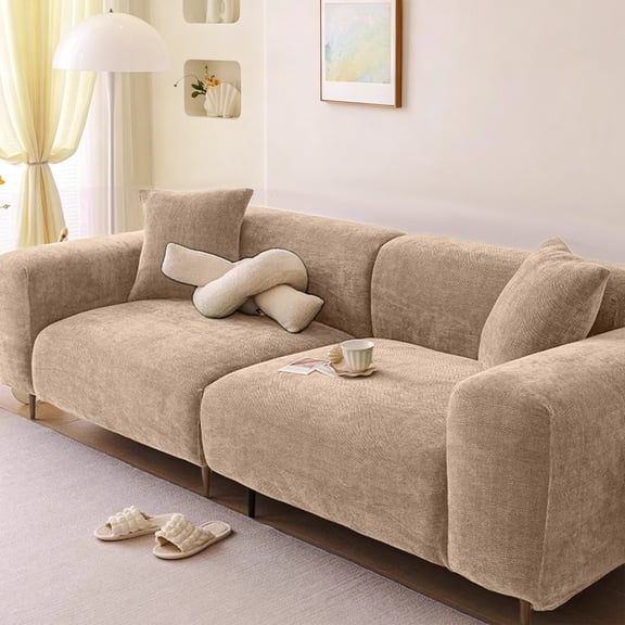Stretch Couch Cover Sofa Cover Washable Sofa Slipcover - Pet Friendly Soft Washable Furniture Protector with Stretch Elastic Fabric