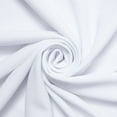 thumbnail image 1 of Stretch Crepe Scuba Double Knit Polyester Spandex 280 GSM Heavyweight Fabric By The Yard For Sewing Apparel, Costumes, Decor, & More (White, 5 Yards), 1 of 2