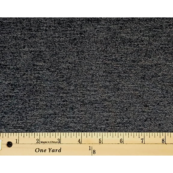 Stretch Denim Knit Indigo Blue 58" Wide Poly/Rayon/Spandex Fabric by the Yard (5862S-7H)