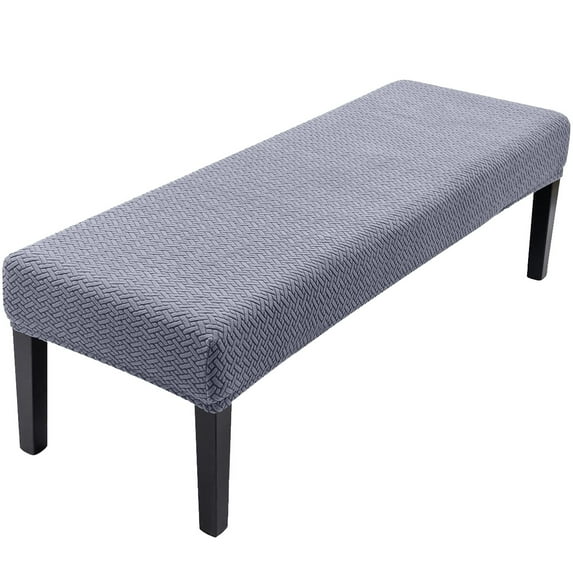 Stretch Dining Bench Cover,Bench Slipcover Anti-Dust Removable Washable