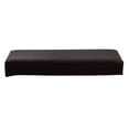thumbnail image 1 of Stretch Dining Bench Cover Elegant Rectangle Bench Seat Slipcover - Coffee, 1 of 9