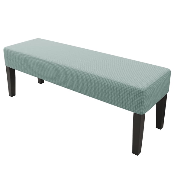 Stretch Dining Bench Cover Removable Bench Slipcover Washable Bench Seat Protector, Rectangle Bench Cover for Dining Room Living Room Bedroom Kitchen, for Daily Use