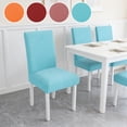 thumbnail image 1 of Stretch Dining Chair Cover, Elastic Kitchen Seat Slipcover, Universal Chair Protector for Wedding Banquet, Washable Decorative Chair Covers, Home Decor Gift, 1 of 7