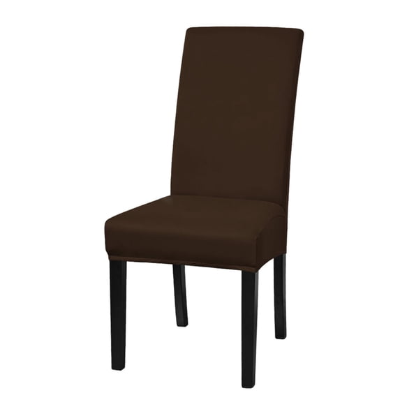 Stretch Dining Chair Covers, Waterproof Removable Slipcovers for Kitchen Chairs, Elastic Seat Protectors with PE Layer, Machine Washable