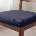 thumbnail image 1 of Stretch Dining Chair Seat Covers Elastic Scratch Resistant Dustproof Chair Cushion Slipcover for Kitchen Dining Room Restaurant Seat Protector, 1 of 6