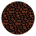 thumbnail image 1 of Stretch Halloween Round Table Cover with Elastic Border - 44 Inch Elastic Hem Tablecloth for Kitchen Dining Party, Durable, 1 of 6