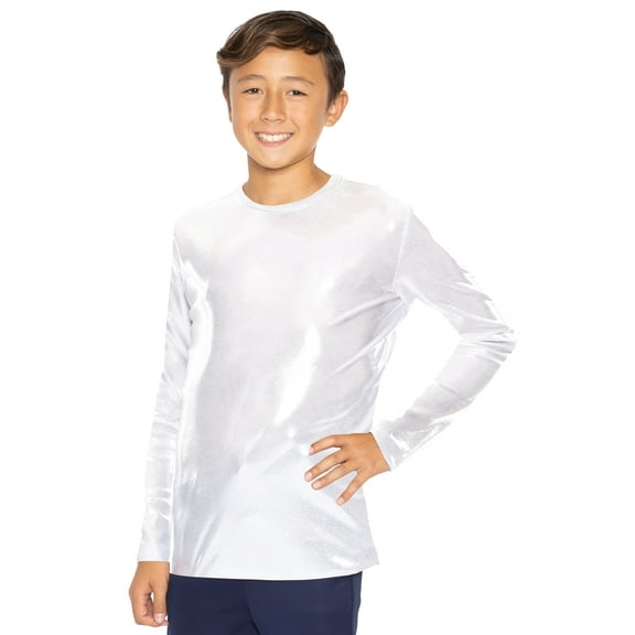 Stretch Is Comfort Boy's Oh so Soft Long Sleeve Top | Child Size 6 -14
