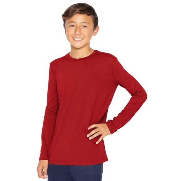 Stretch Is Comfort Boy's Oh so Soft Long Sleeve Top | Child Size 6 -14