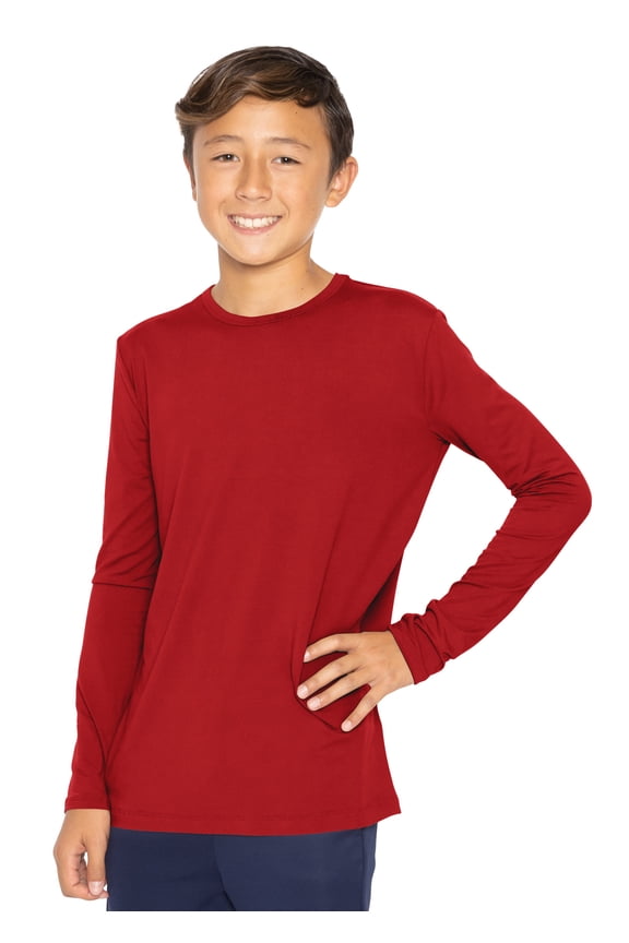 Boy's Oh so Soft Long Sleeve Top | Child Size 6 -14