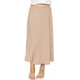 thumbnail image 1 of Stretch Is Comfort Girl's Ankle Length Skirt Beige XX-Large, 1 of 6