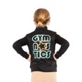 thumbnail image 1 of Stretch Is Comfort Girl's Glitter Gymnastics| Jacket Mock Neck | Youth Size 4-12, 1 of 6