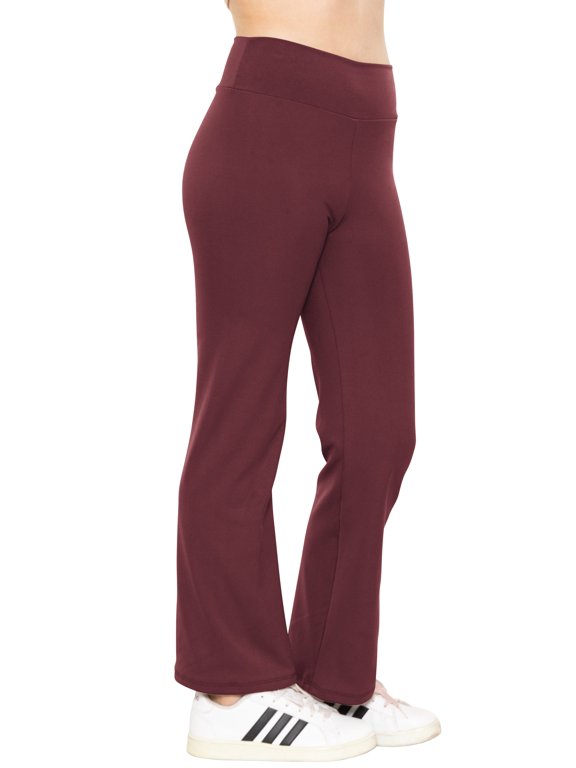 Girl's High Waist Ultra Flex Bootcut Yoga Pants | Child 6 -12