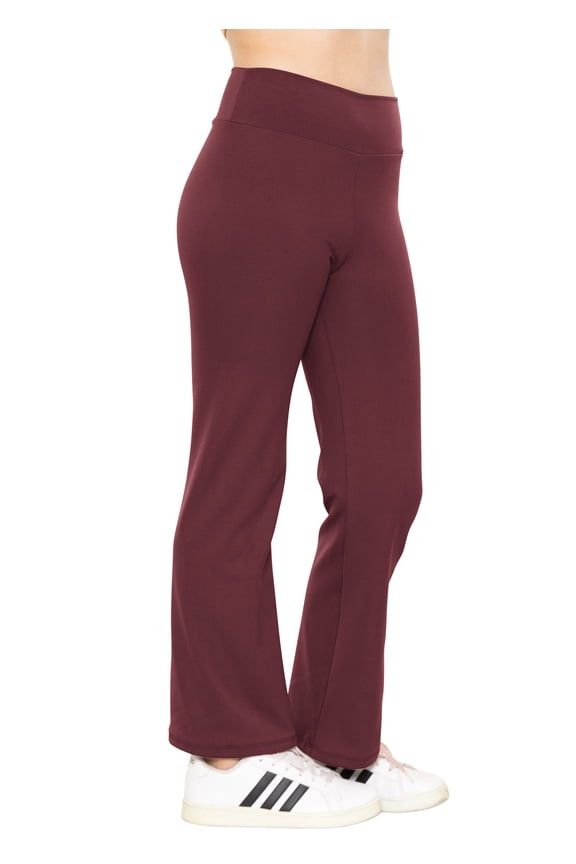 Girl's High Waist Ultra Flex Bootcut Yoga Pants | Child 6 -12