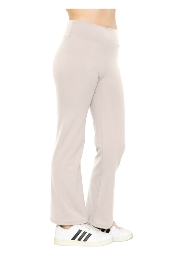 Girl's High Waist Ultra Flex Bootcut Yoga Pants | Child 6 -12