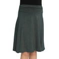 thumbnail image 1 of Stretch Is Comfort Girl's Knee Length Flowy Ruched Waistband Skirt | Child Size 6 -14, 1 of 6