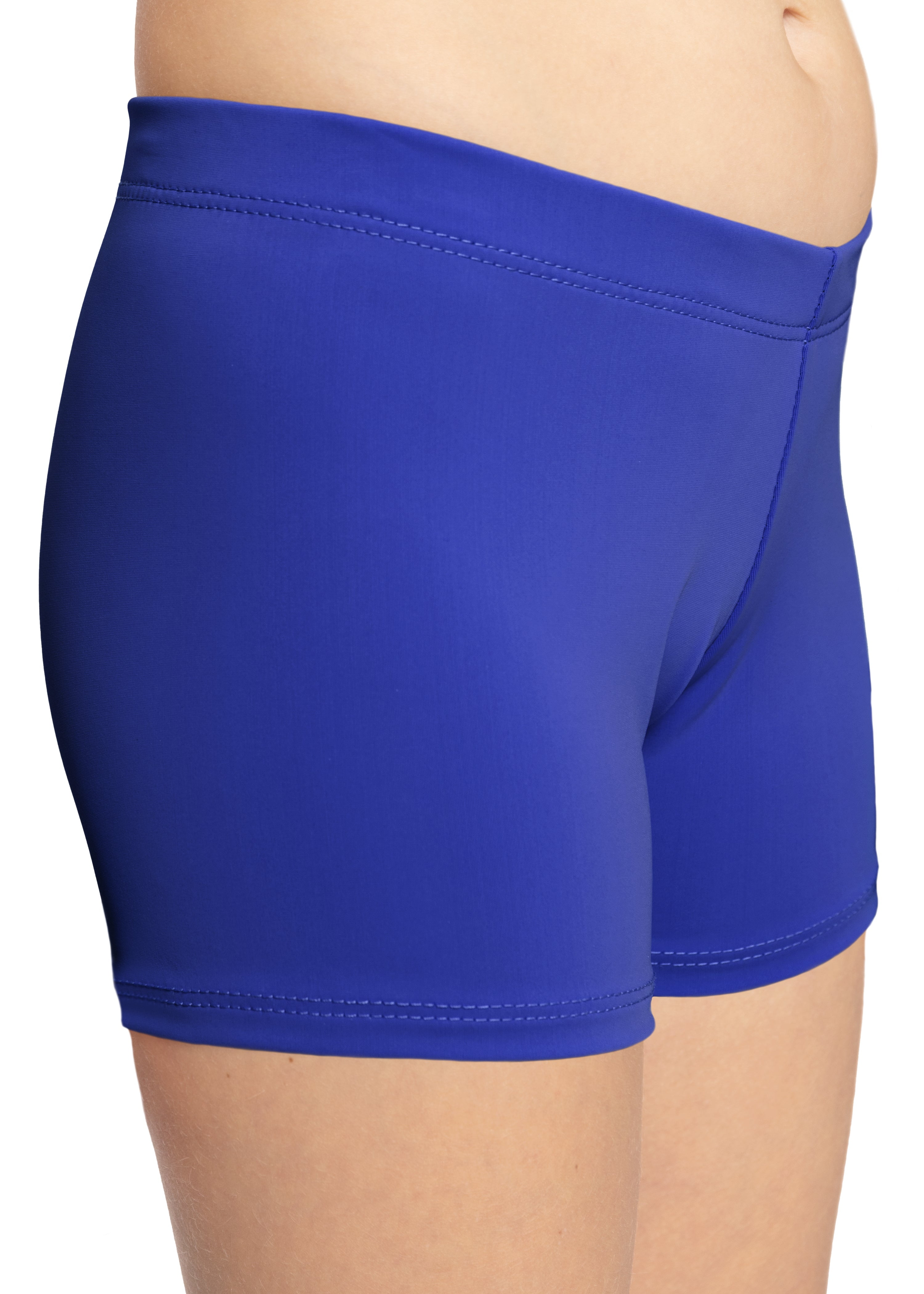 Stretch Is Comfort Girl's Nylon Spandex Stretch Booty Shorts
