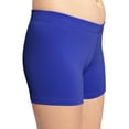 thumbnail image 1 of Stretch Is Comfort Girl's Nylon Spandex Stretch Booty Shorts | Child Size 2 -12, 1 of 6