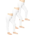 thumbnail image 1 of Stretch Is Comfort Girl's Oh so Soft Leggings | 3 Pack| Child Size 2 -14, 1 of 6