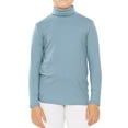 thumbnail image 1 of Stretch Is Comfort Girl's Oh so Soft Long Sleeve Turtleneck | Poly Spandex|Child Size 2 -16, 1 of 6