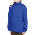 thumbnail image 1 of Stretch Is Comfort Girl's Oh so Soft Long Sleeve Turtleneck | Poly Spandex|Child Size 2 -16, 1 of 6