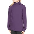 thumbnail image 1 of Stretch Is Comfort Girl's Oh so Soft Long Sleeve Turtleneck | Poly Spandex|Child Size 2 -16, 1 of 6