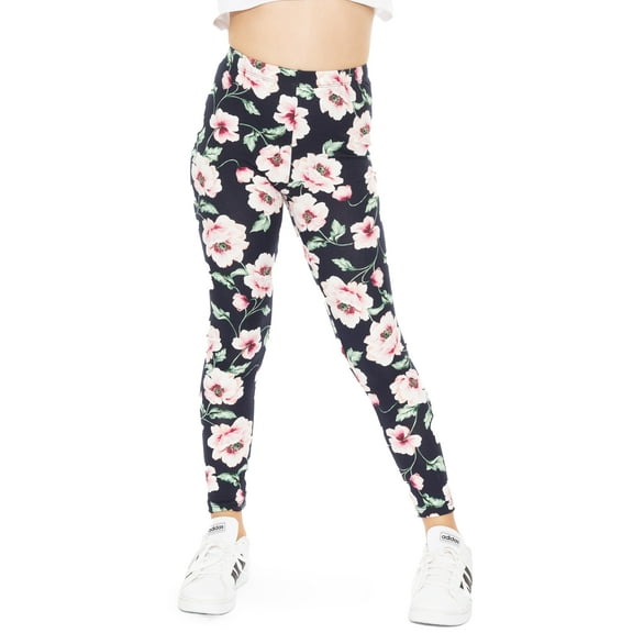 Stretch Is Comfort Girl's Oh so Soft Print Leggings | Child  Size 4 - 14