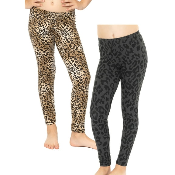 Stretch Is Comfort Girl's Oh so Soft Print Leggings | Child Size 4 - 14