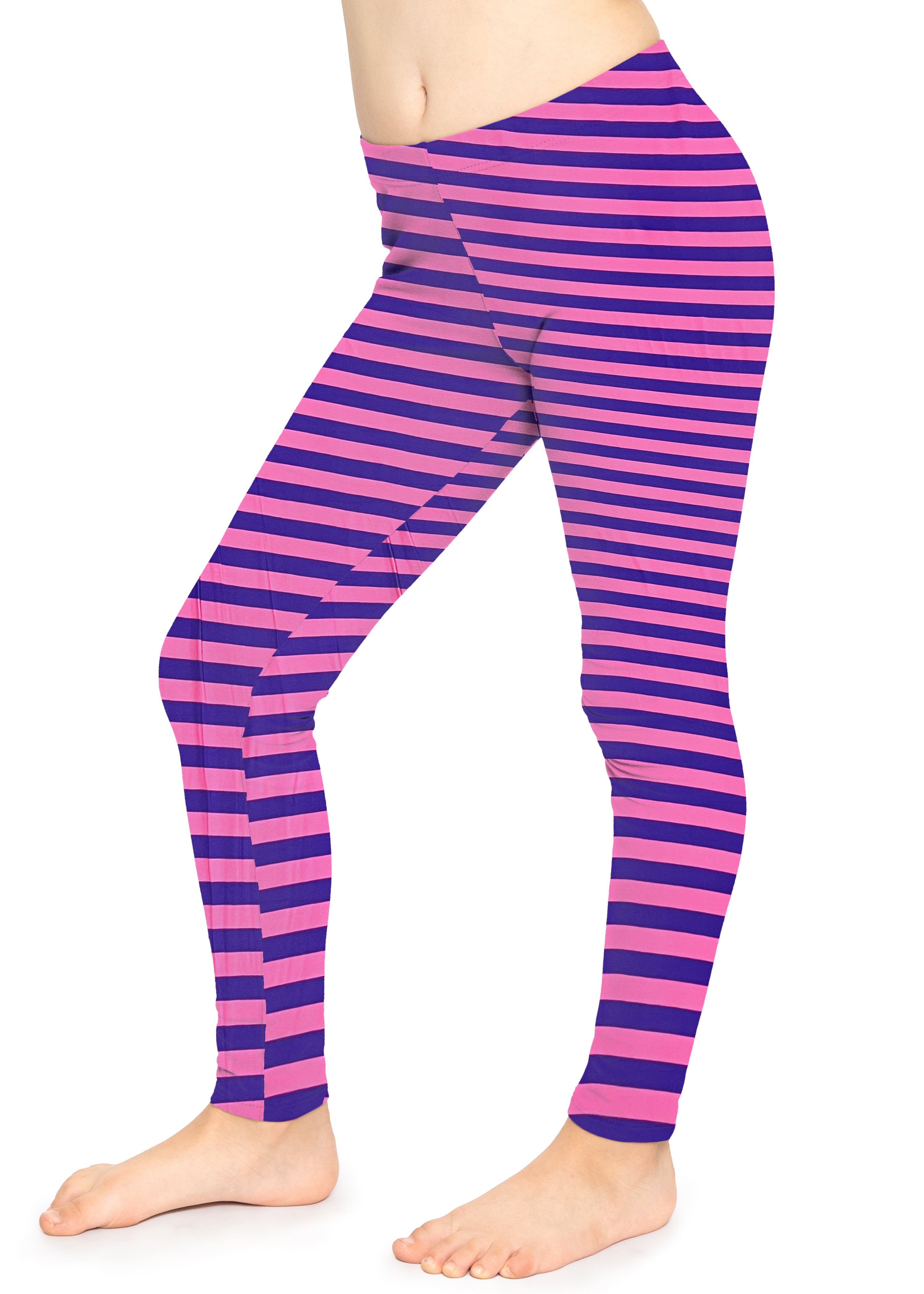Stretch Is Comfort Girl's Oh so Soft Print Leggings | Child Size 4 - 14 ...