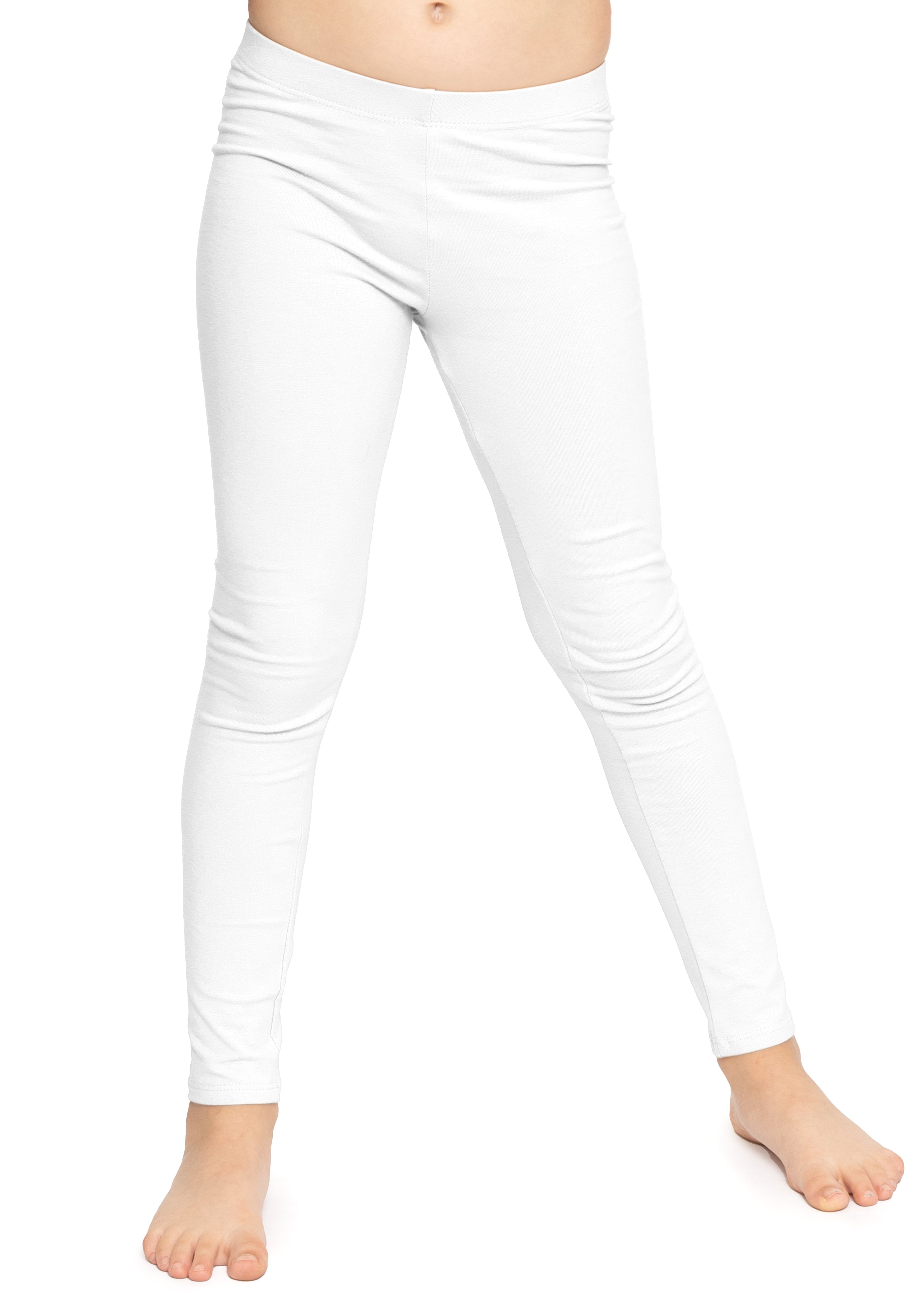 Stretch Is Comfort Girl's Oh so Soft Solid and Print Leggings | Child Size 4 - 14