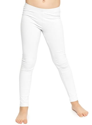 Kids white cheap leggins